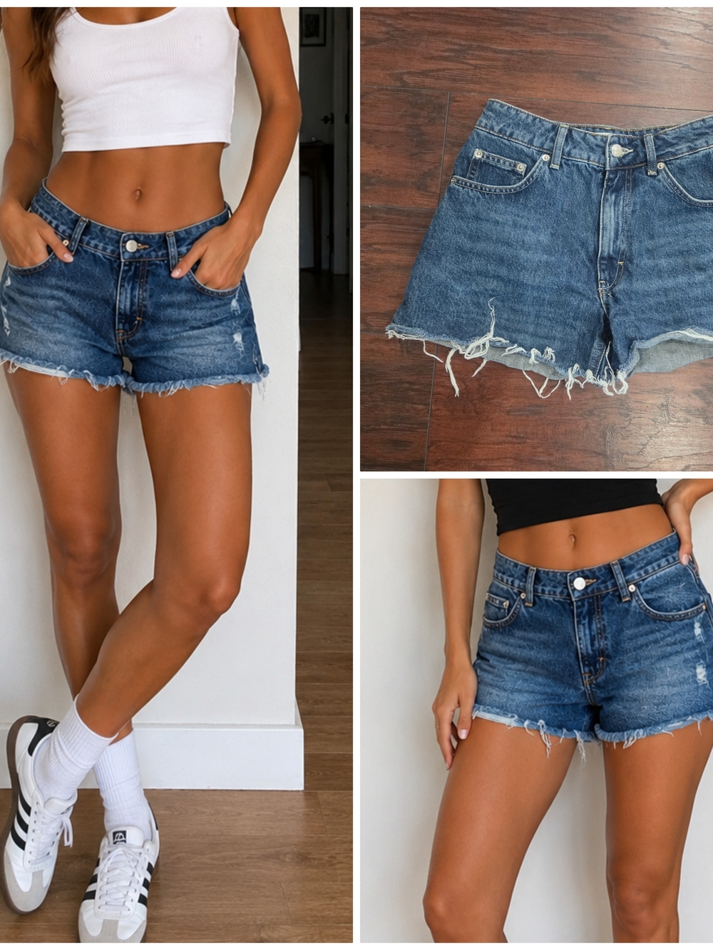TOPSHOP A-LINE JEANS SHORTS 💙💙